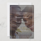 Invitation Sunshine Joy Mariage photo (Devant)