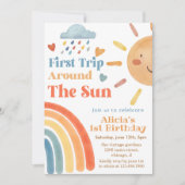 Invitation Sunshine Premier Voyage Autour Du Soleil Premier A (Devant)