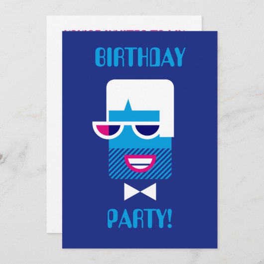 Invitation Super (Devant / Derrière)