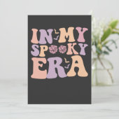 Invitation Super À Mon Époque Éffrayante Automne Halloween Gh (Debout devant)