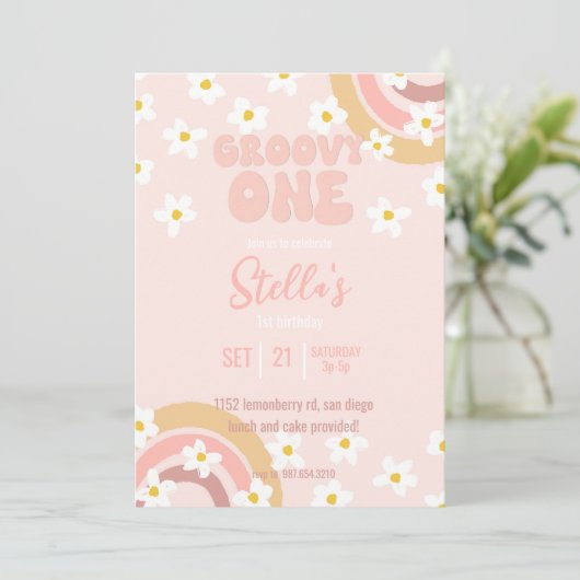 Invitation super à une fête (Debout devant)