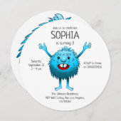 Invitation Super adorable et jolie créature (Devant / Derrière)