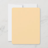 Invitation Super Cute Kawaii Anniversaire de enfant lapin (Dos)