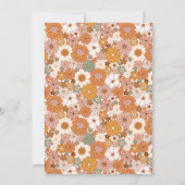 Invitation super de douche nuptiale (Dos)