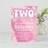 Invitation super de fête d'anniversaire (Debout devant)