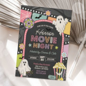 Invitation Super de la soirée cinéma Halloween