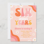 Invitation super de six ans | Invitation Super (Devant)