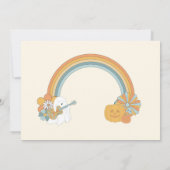 Invitation Super Éffrayant Halloween Ghost Boy Baby shower (Dos)