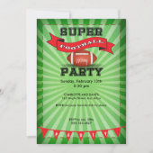 Invitation Super Football Big Game Watch Party (Devant)