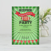 Invitation Super Football Big Game Watch Party (Debout devant)