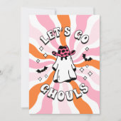 Invitation Super Go Ghouls Bachelorette (Devant)