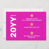 Invitation Super Grad Rose Party-Editable (Dos)