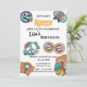 Invitation Super Groovy (Debout devant)