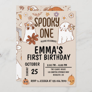 Invitation Super Halloween Éffrayant Un Anniversaire Invitati