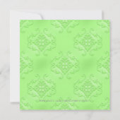 Invitation Super mignonne Bachelorette (Dos)