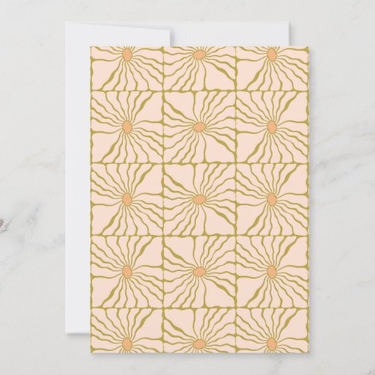 Invitation Super Retro Chartreuse Botanique Grad Party Photo (Dos)