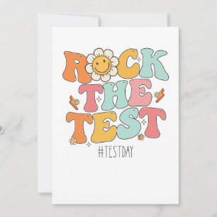 Invitation Super Rock Le Test Motivation Test Day