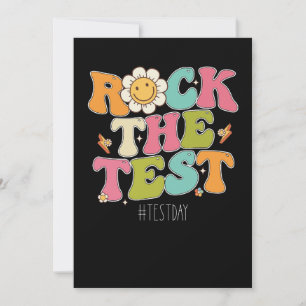 Invitation Super Rock Le Test Motivation Test Day