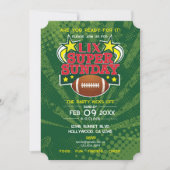 Invitation Super Sunday Football Party (Devant)