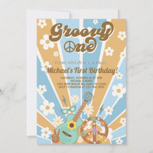 Invitation Super Un garçon 1er premier anniversaire invitatio