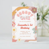 Invitation super un premier anniversaire (Debout devant)