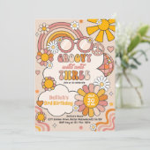 Invitation Super Wild & Trois Fleur Power Rainbow Anniversair (Debout devant)