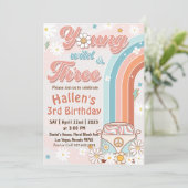 Invitation Super Young Wild & Three Rainbow 3e anniversaire (Debout devant)