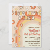 Invitation Super Young Wild & Three Rainbow 3e anniversaire (Devant)