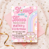 Invitation Super Young Wild & Three Rainbow 3e anniversaire
