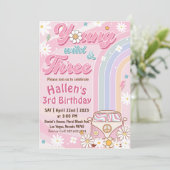 Invitation Super Young Wild & Three Rainbow 3e anniversaire (Debout devant)