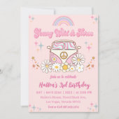 Invitation Super Young Wild & Three Rainbow 3e anniversaire (Devant)