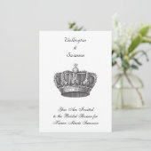 Invitation Superbe Couronne du Vieux Monde (Debout devant)