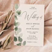 Invitation Superbe Elegant Mariage de verdure