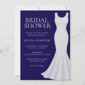 Invitation Superbe Fête des mariées de robe Shimmer (Devant)