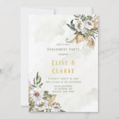 Invitation Superbe Sage et White Peony Party (Devant)
