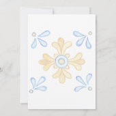 Invitation Superbe Toscane Méditerranée Les deux parents Mari (Dos)