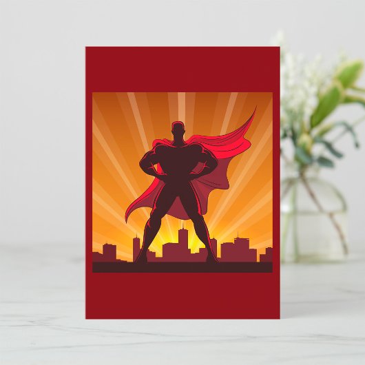 Invitation Superhero