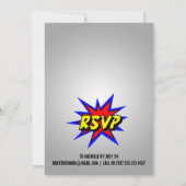 Invitation Superhero in the City Boys Birthday (Dos)