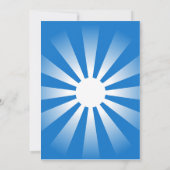 Invitation Superhero Theme Anniversaire de enfant Party (Dos)