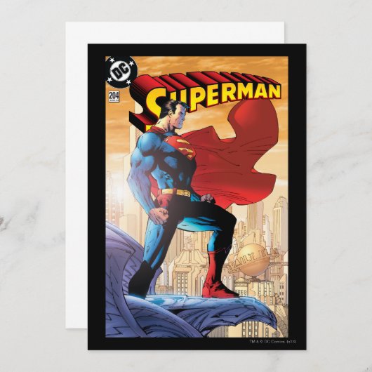 Invitation Superman #204 Juin 04 (Devant / Derrière)