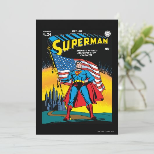 Invitation Superman #24 (Debout devant)