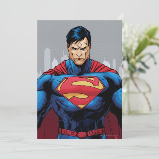 Invitation Superman Standing (Debout devant)