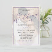 Invitation Superposition de typographie de photo simple pour  (Debout devant)