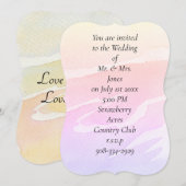 Invitation Support d'invitation 5x7 (Devant / Derrière)