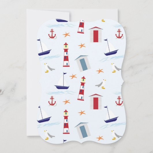 Invitation Support d'invitation 5x7 pour phare (Devant)