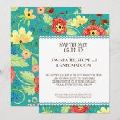 Invitation Support Rose de feuille de Ranunculus moderne (Devant / Derrière)