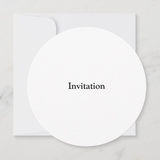 Invitation Supprimer ce texte et ajouter votre propre concept (Devant)
