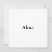 Invitation supprimer le texte ajouter son propre design au ca (Devant)