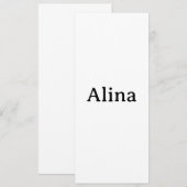 Invitation supprimer le texte ajouter son propre design au ca (Devant / Derrière)