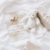 Invitation Sur Cloud 9 Baby shower Beige Boho neutre pour les